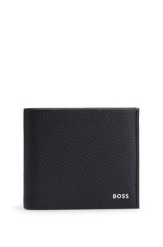Portefeuille pliant en cuir - Boss - Modalova