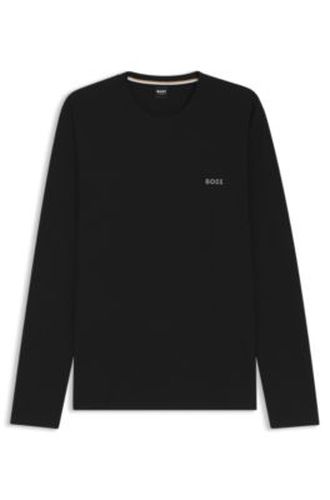 Haut de pyjama en maille gaufrée - Boss - Modalova