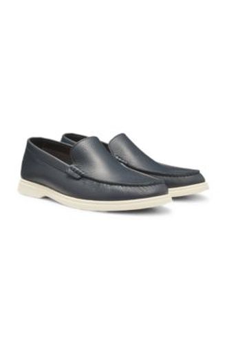 Mocassins en cuir grainé - Boss - Modalova