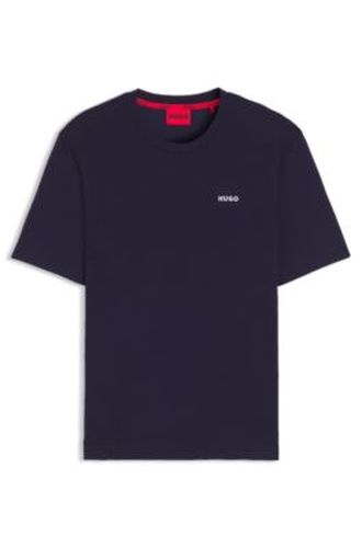Haut de pyjama en coton mélangé - HUGO - Modalova