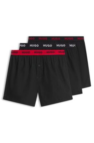 Lot de trois boxers - HUGO - Modalova