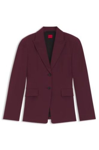 Blazer Regular en tissu stretch - HUGO - Modalova
