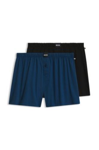 Lot de deux boxers en coton stretch - Boss - Modalova