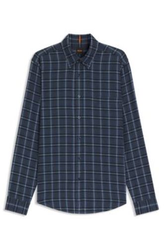 Chemise Regular en flanelle de coton - Boss - Modalova