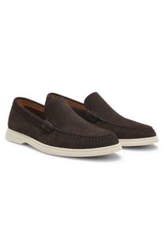 Mocassins en cuir suédé - Boss - Modalova