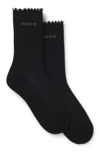 Lot de deux paires de chaussettes mi-mollet - HUGO - Modalova