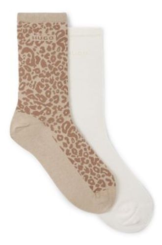 Lot de deux paires de chaussettes mi-mollet - HUGO - Modalova