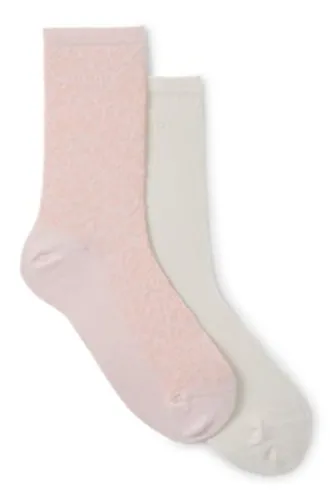 Lot de deux paires de chaussettes mi-mollet - HUGO - Modalova
