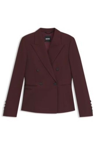 Veste Slim en twill de laine vierge - Boss - Modalova