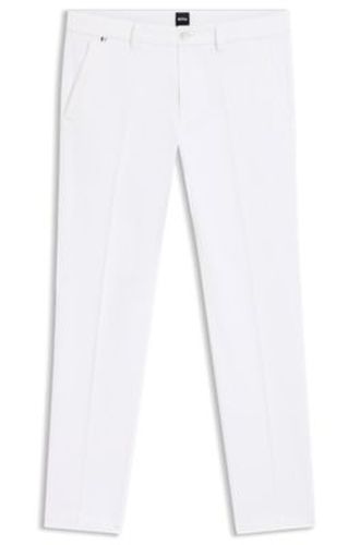 Pantalon Slim en gabardine - Boss - Modalova