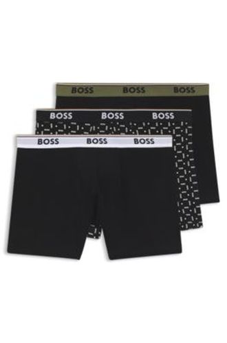 Lot de trois boxers longs - Boss - Modalova