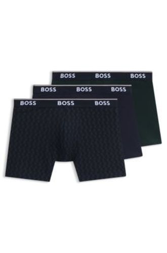 Lot de trois boxers longs - Boss - Modalova