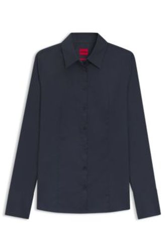 Chemisier Slim en coton mélangé - HUGO - Modalova