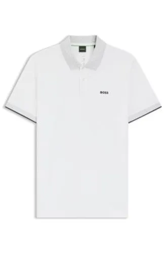 Polo Paddy en coton stretch avec gestion de l’humidité - Boss - Modalova