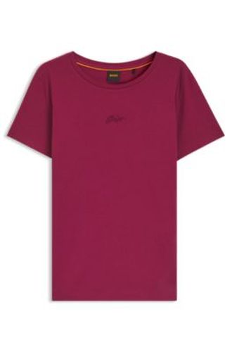 T-shirt Slim en coton - Boss - Modalova