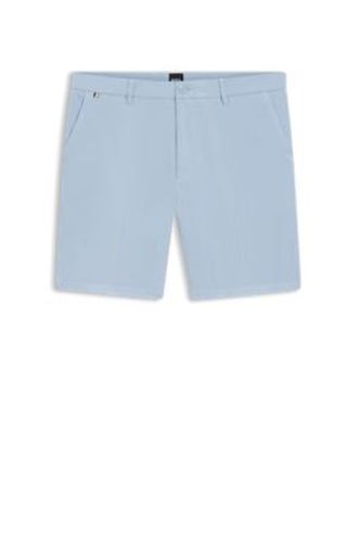 Short en coton stretch - Boss - Modalova