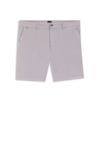 Short en coton stretch - Boss - Modalova