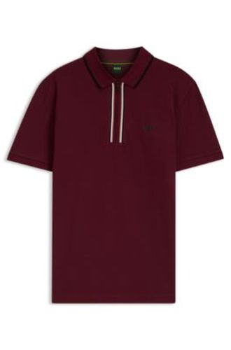 Active Polo Slim en coton stretch aux propriétés d’évacuation de l’humidité - Boss - Modalova