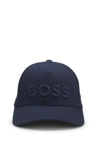 Casquette en twill de coton à logo brodé - Boss - Modalova