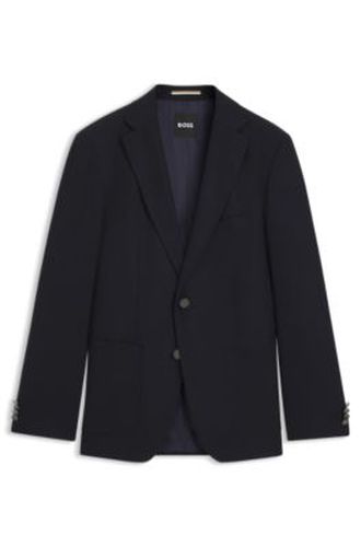 Veste Slim en laine vierge stretch - Boss - Modalova