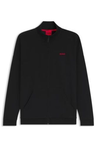 Veste en jacquard gaufré - HUGO - Modalova