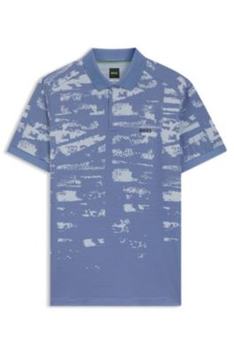 Active Polo Slim Fit avec motif jacquard - Boss - Modalova