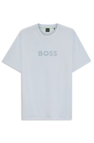 T-shirt en jersey de coton avec logo d'inspiration golf - Boss - Modalova