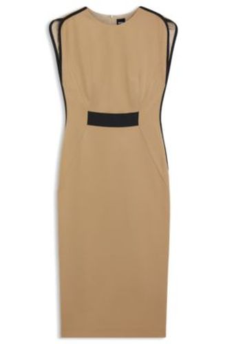 Robe en jersey stretch avec taille avantageuse - Boss - Modalova