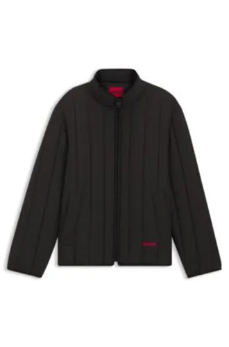 Veste matelassée avec logo - HUGO - Modalova