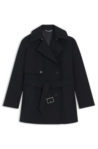 Trench en coton avec ceinture à boucle - Boss - Modalova