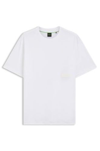 T-shirt Relaxed en jersey de coton - Boss - Modalova