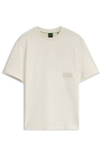 T-shirt Relaxed en jersey de coton - Boss - Modalova