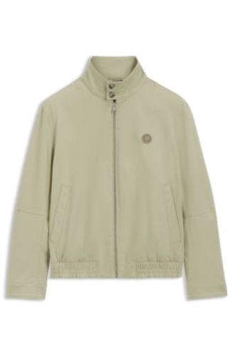 Veste déperlante en coton stretch mercerisé - Boss - Modalova
