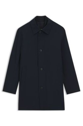 Manteau Regular en tissu stretch à motif - Boss - Modalova