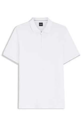 Polo Regular avec fermeture zippée - Boss - Modalova