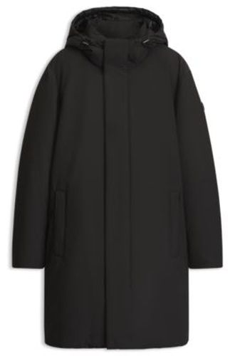 Doudoune à capuche en tissu déperlant - Boss - Modalova