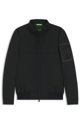 Veste déperlante en tissu brossé - Boss - Modalova