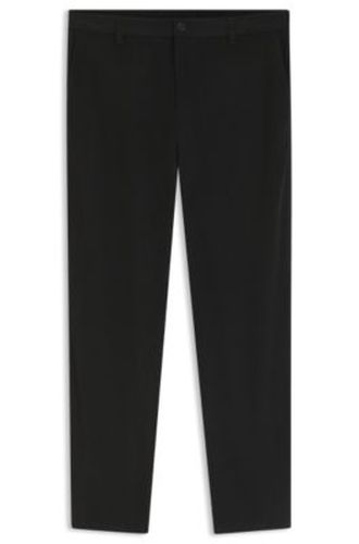 Pantalon Regular en velours côtelé technique avec logo - Boss - Modalova