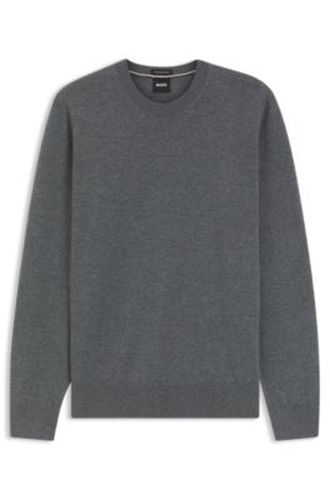 Pull en laine mérinos à la coupe standard - Boss - Modalova