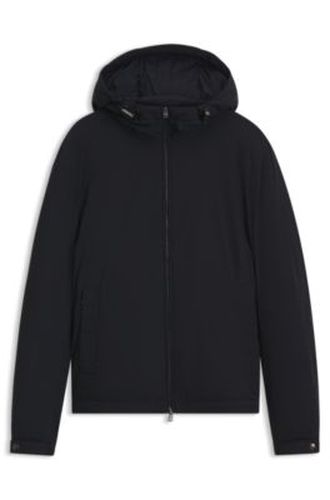 Veste courte à capuche déperlante en duvet - Boss - Modalova