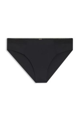 Slip en dentelle monogrammée - Boss - Modalova