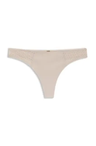 String avec finition en dentelle - Boss - Modalova
