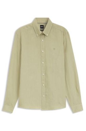 Chemise Regular en lin - Boss - Modalova
