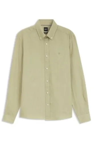 Chemise Regular en lin - Boss - Modalova