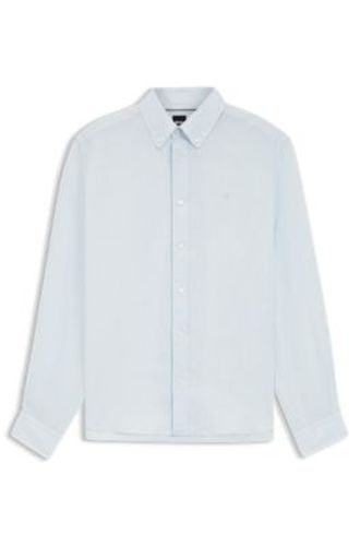 Chemise Regular en lin - Boss - Modalova