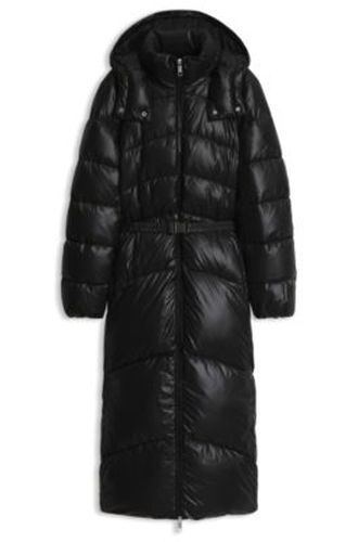 Manteau doudoune déperlant avec ceinture - Boss - Modalova
