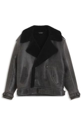 X entire studios veste en cuir Relaxed - HUGO - Modalova