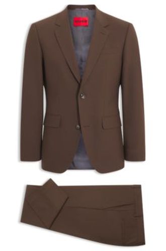Costume deux pièces Slim en laine mélangée stretch - HUGO - Modalova