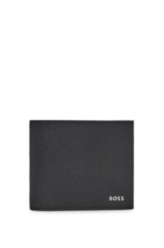 Portefeuille en cuir recyclé - Boss - Modalova