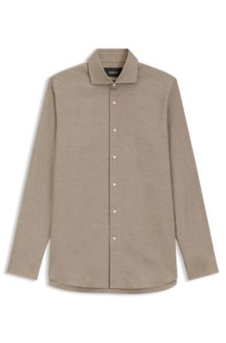 Chemise Regular en coton italien à motif - Boss - Modalova